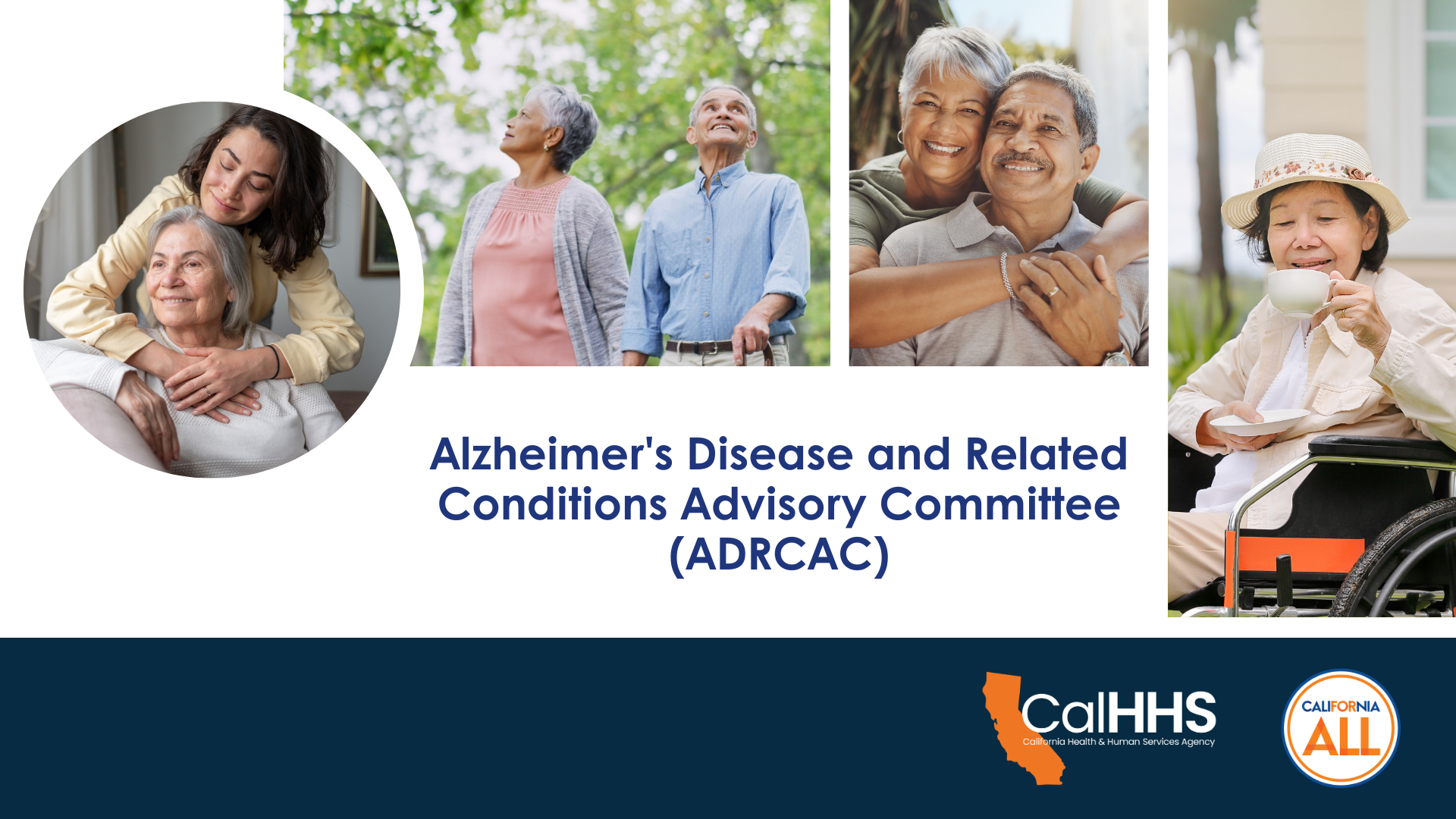 A collage of diverse individuals featuring older adults of various ethnicities